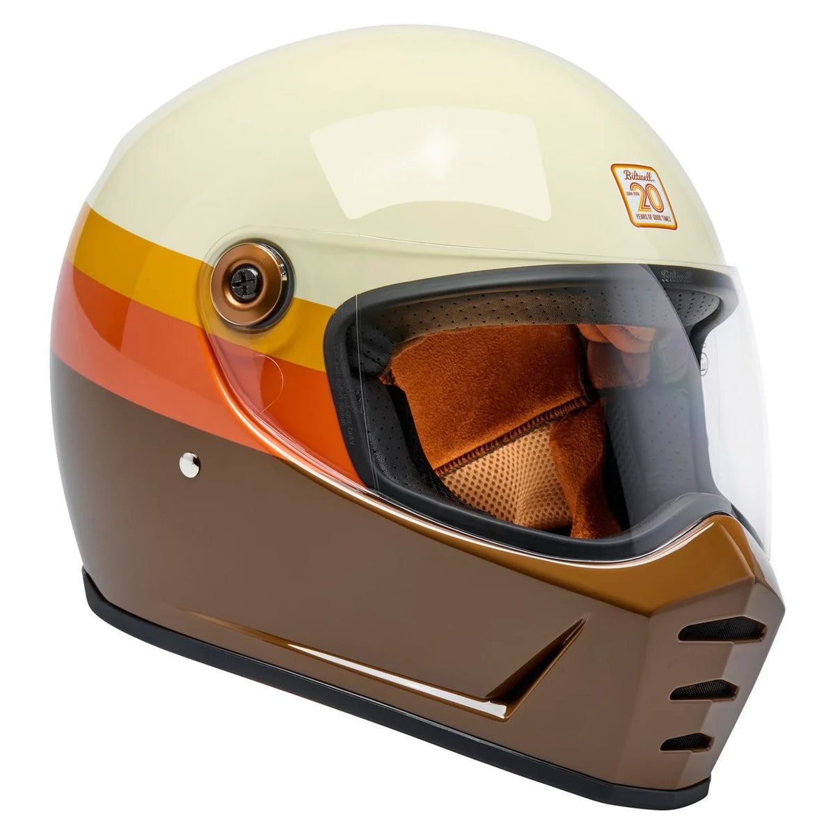 Biltwell Lane Splitter Gloss 20th Anniversary Helmet