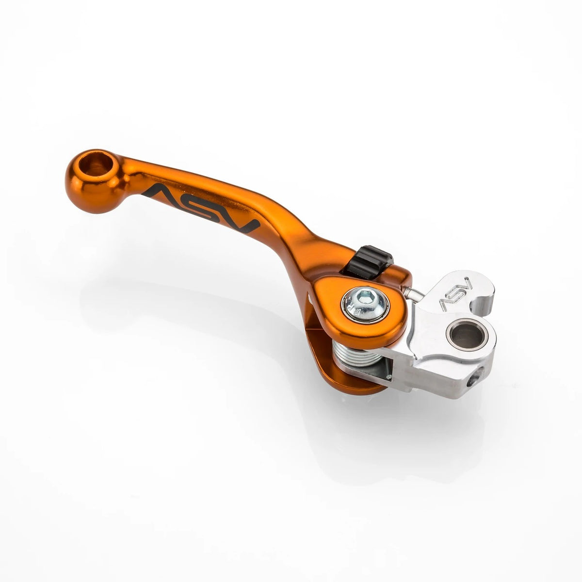 ASV BDF423T-SO F4 Dirt Series Shorty Brake Lever Orange