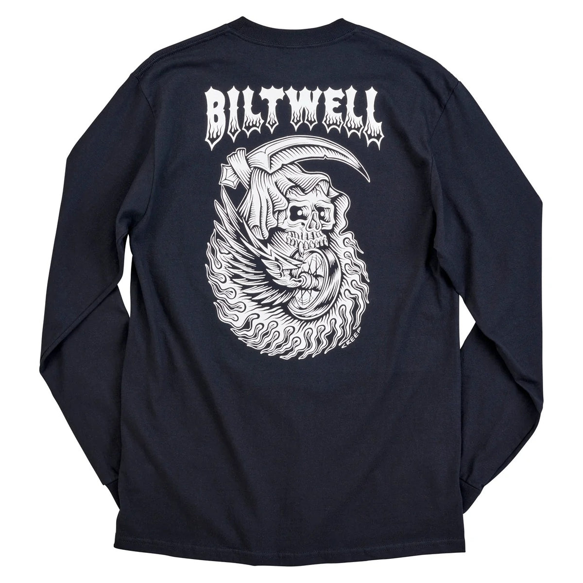 Biltwell Creep Black Long Sleeve T-Shirt