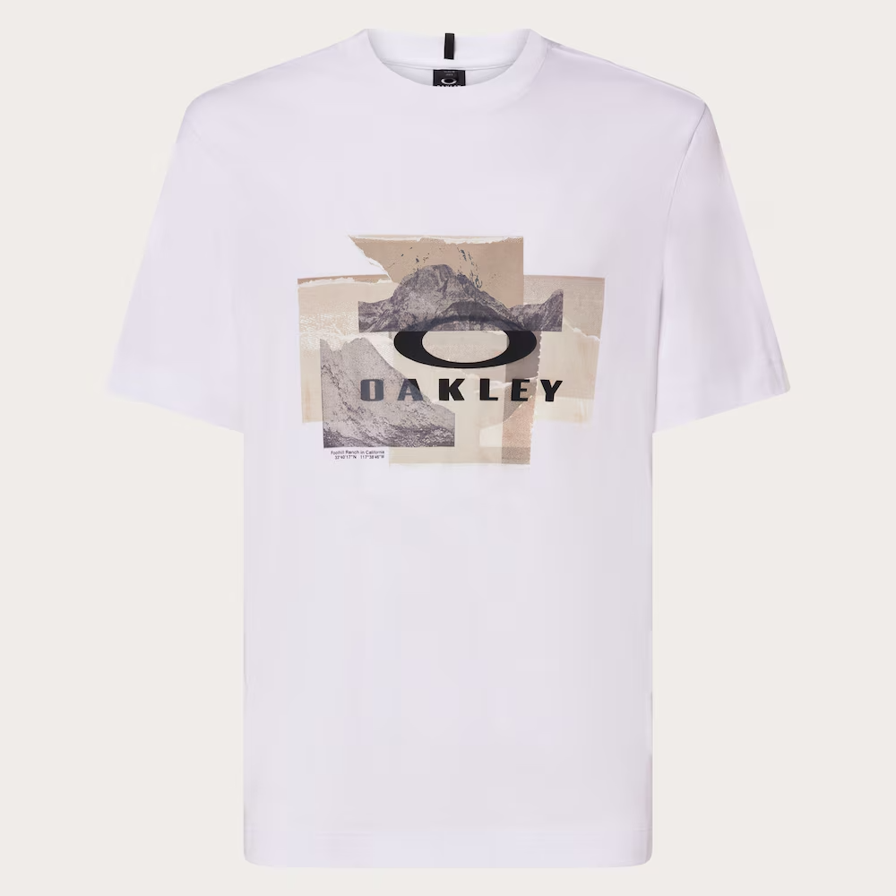 Oakley Mountain Camo White Tee