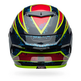 Bell Race Star DLX Flex Xenon Gloss Blue/Retina Helmet