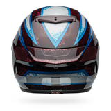 Bell Race Star DLX Flex Xenon Gloss Red/Silver Helmet