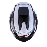 Alpinestars S-R7 A-Core Gloss Black/White/Red Helmet