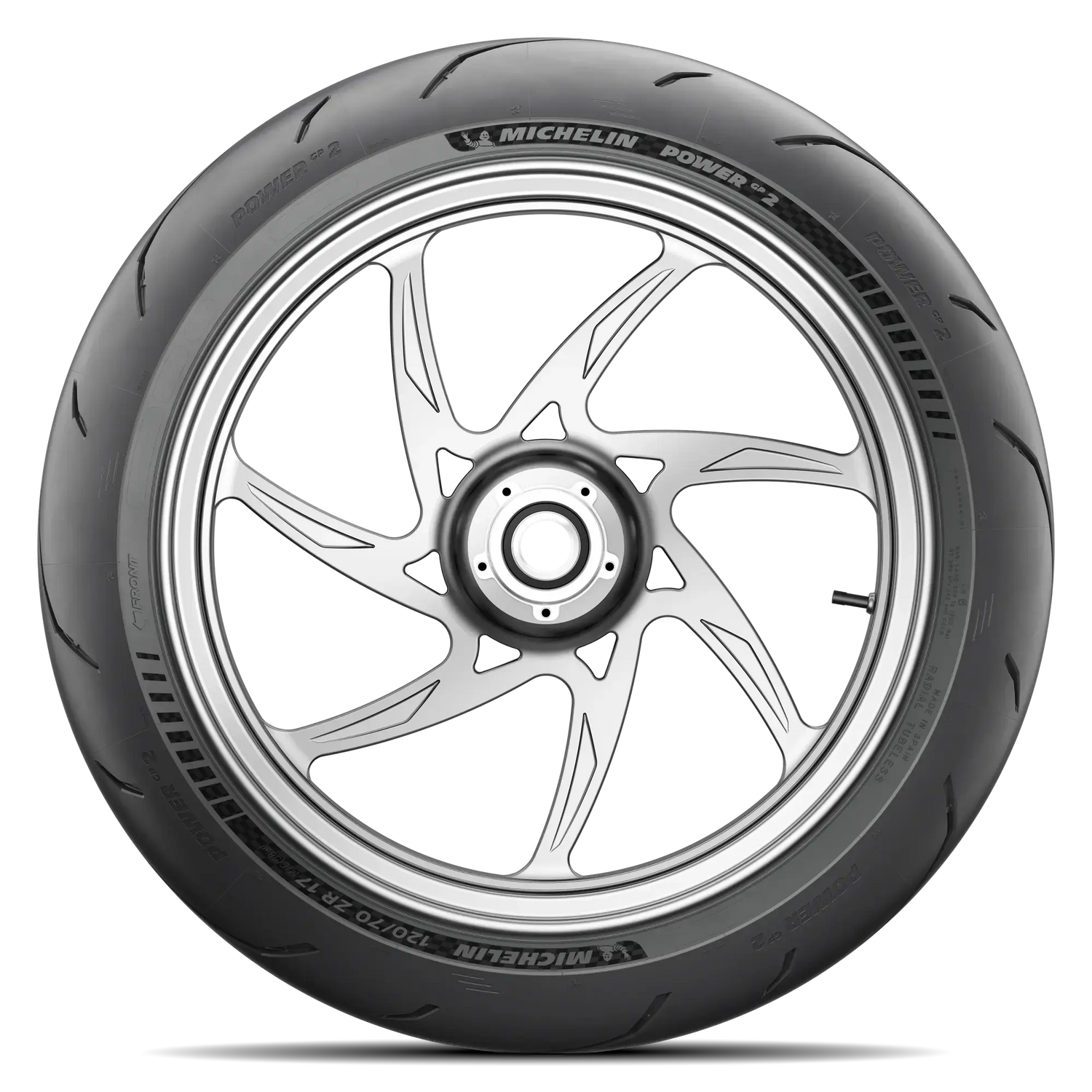 Michelin Power GP2 Front Tyre 120/70 ZR-17 M/C 58W Tubeless