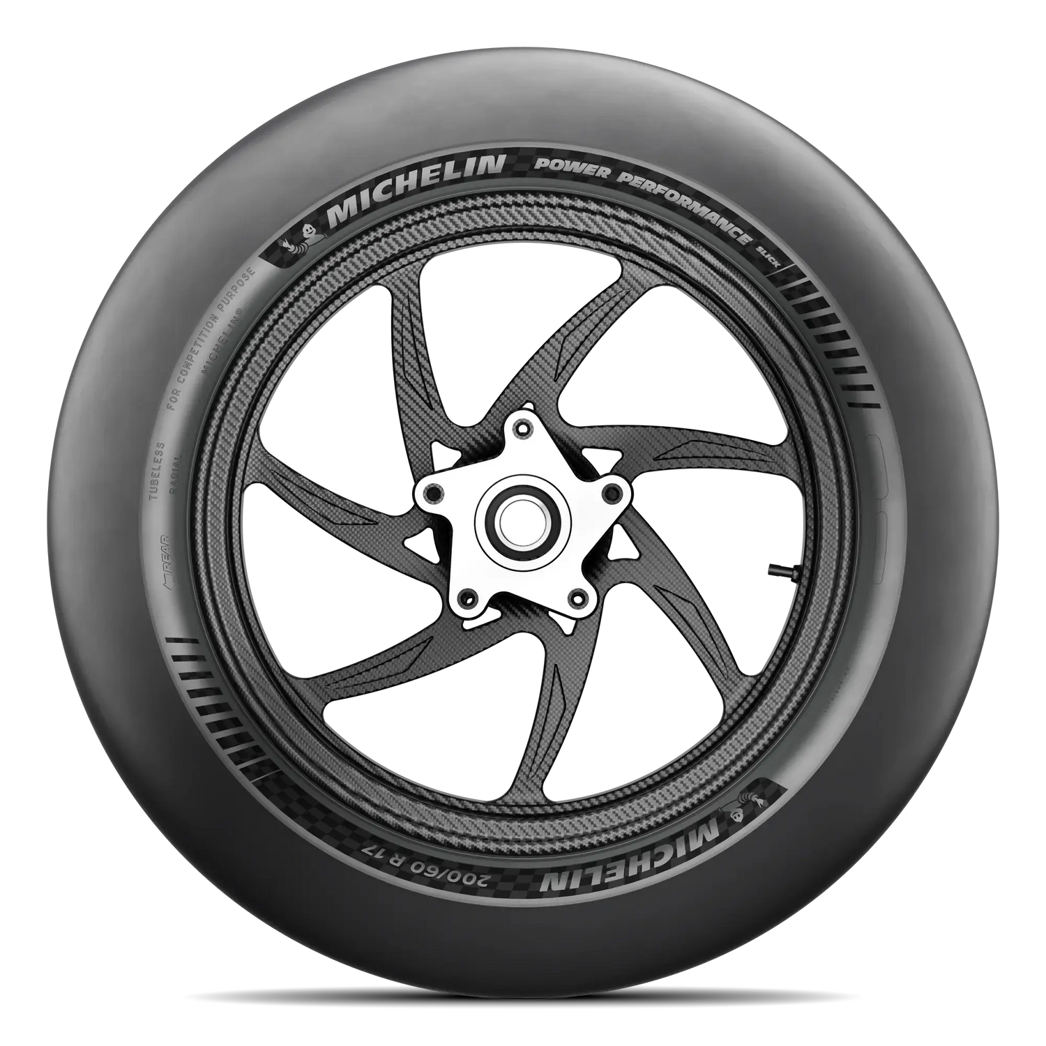 Michelin Power Performance Slick PI Rear Tyre 200/55 R-17 78V Tubeless