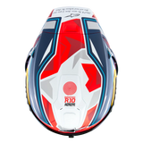 Alpinestars Supertech R10 Limited Edition Acosta Matte Blue/Red/White Helmet
