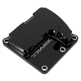 Trask Performance TP-TM-2041BK CheckM8 Vented Transmission Top Cover Black for Milwaukee-Eight Touring 17-Up/Softail 18-Up