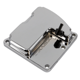 Trask Performance TP-TM-2041CH CheckM8 Vented Transmission Top Cover Chrome for Milwaukee-Eight 17-Up