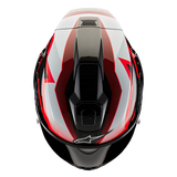 Alpinestars Supertech R10 Team Gloss Black Carbon/Red/White Helmet