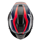 Alpinestars Supertech R10 Team Matte Black Carbon/Red Fluro/Blue Helmet