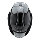 Alpinestars Supertech R10 Solid Matte/Gloss Black Carbon Helmet