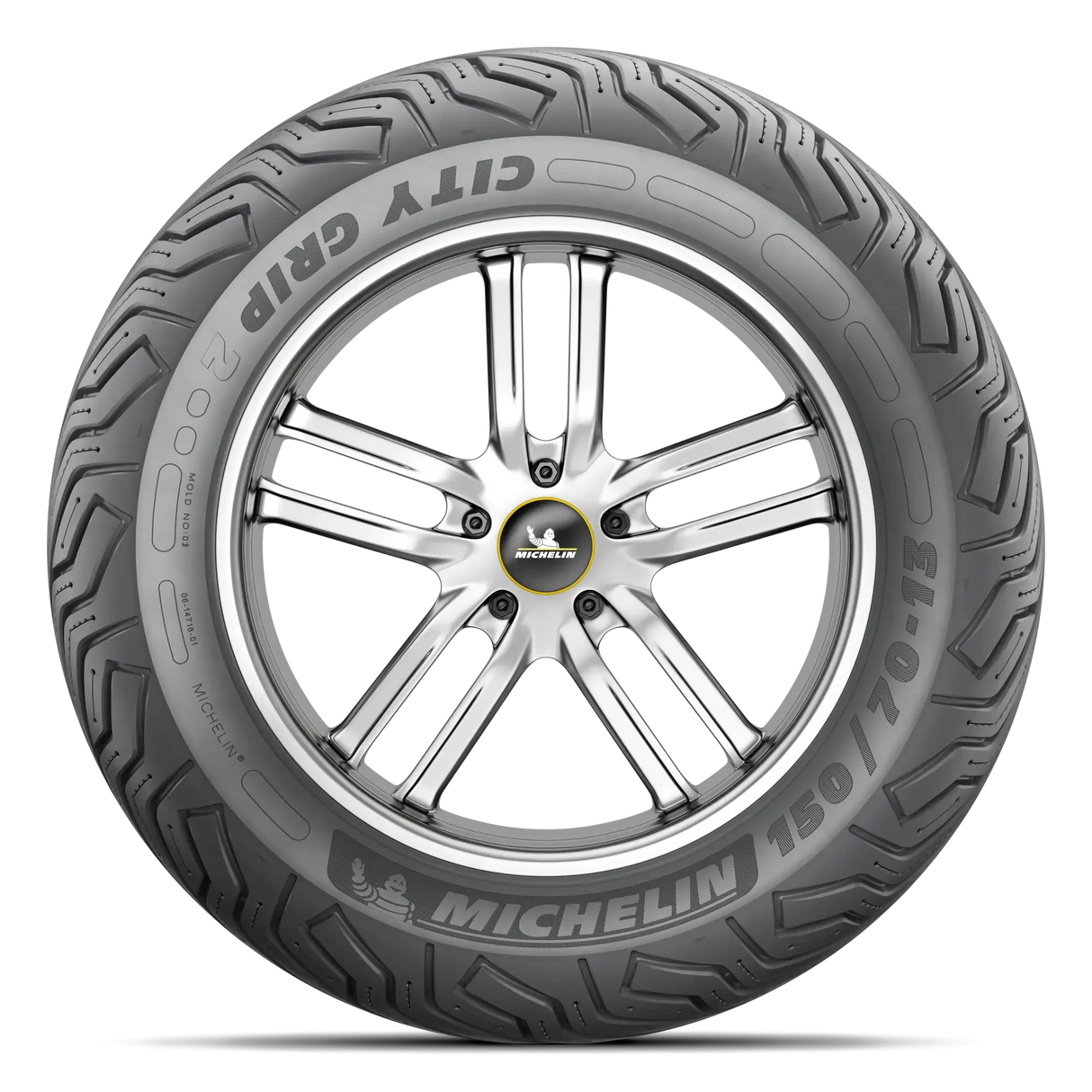 Michelin City Grip 2 Rear Tyre 140/70-16 65S Tubeless