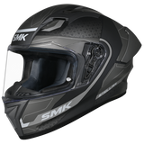 SMK Stellar Sport Flight Matte Black/Grey MA266 Helmet