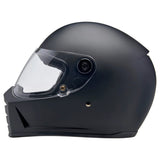 Biltwell Lane Splitter Flat Black Helmet
