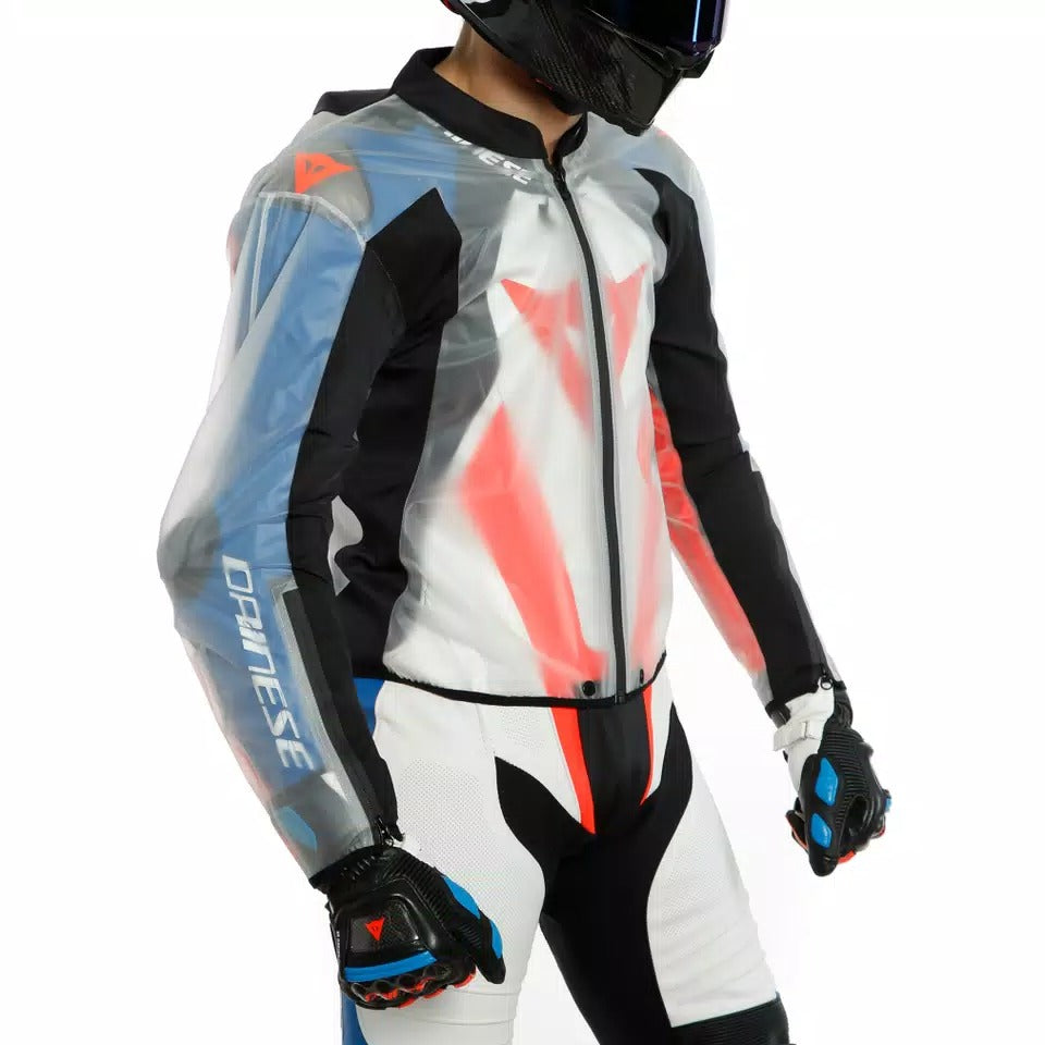 Dainese Rain Body Racing 2 Black/Transparent Waterproof Cover for Motorcycle Suits