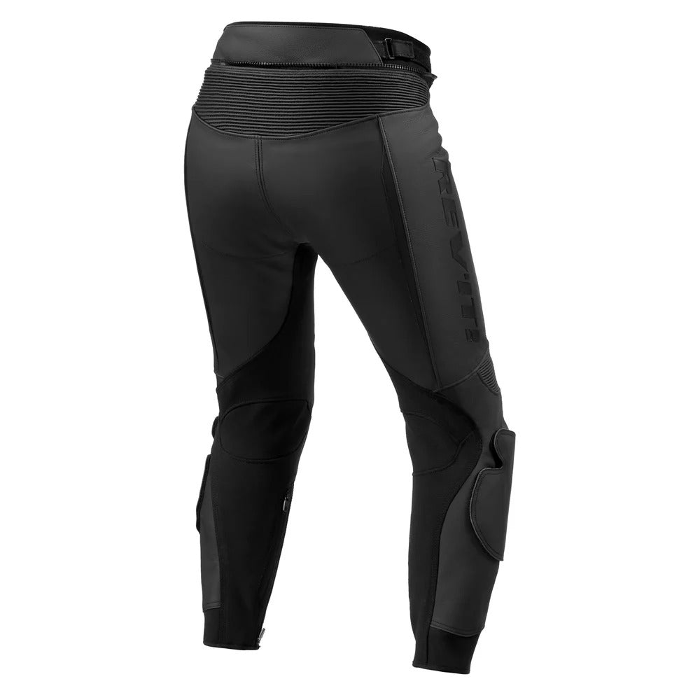 REV'IT! Xena 4 Black Short Leg Womens Leather Pants