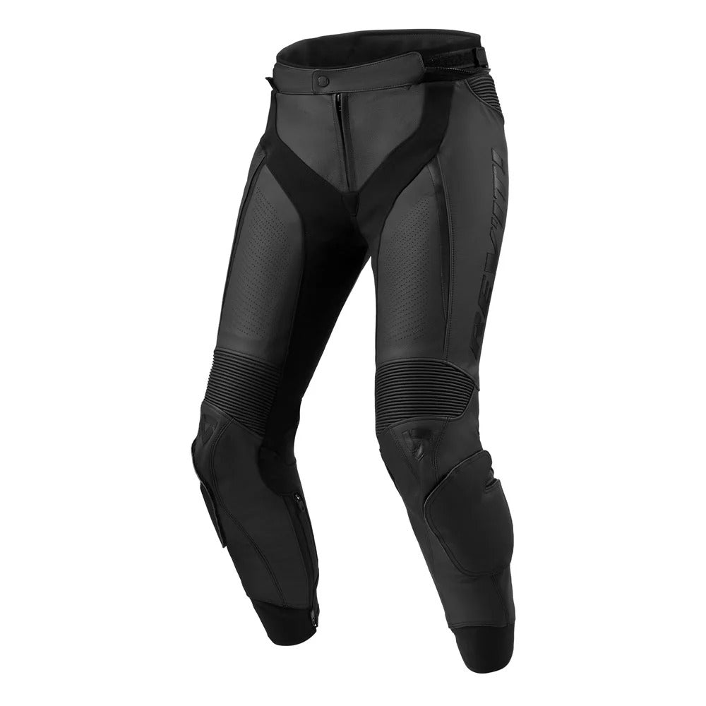 REV'IT! Xena 4 Black Short Leg Womens Leather Pants