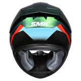 SMK Stellar Sport Flight Gloss Black/Blue/Orange GL257C Helmet