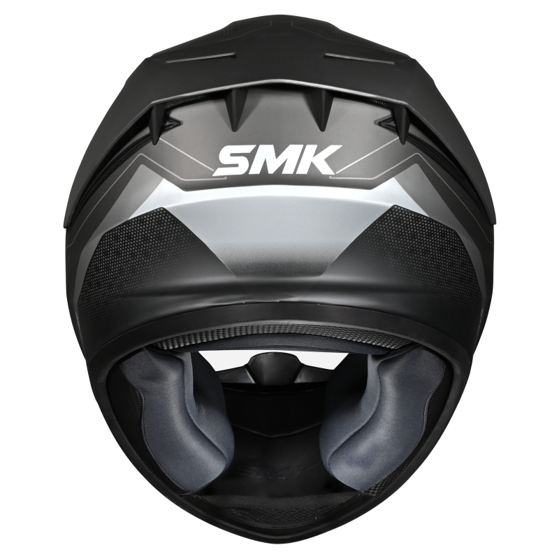 SMK Stellar Sport Flight Matte Black/Grey MA266 Helmet
