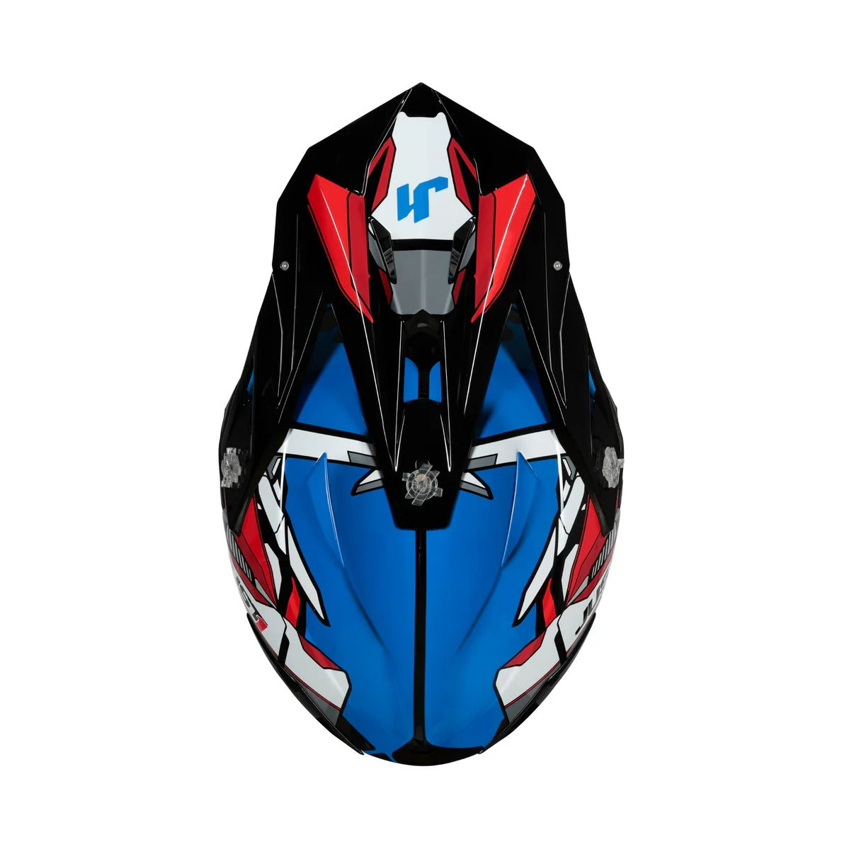 Just1 J39 Suppressor Gloss Red/Blue/Black Helmet