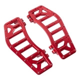 Thrashin Supply TS-TSC-2219-2 Aggressor Rider Floorboards Red for Harley-Davidson Touring 82-16/FL Softail 86-17/Dyna Switchback 12-16