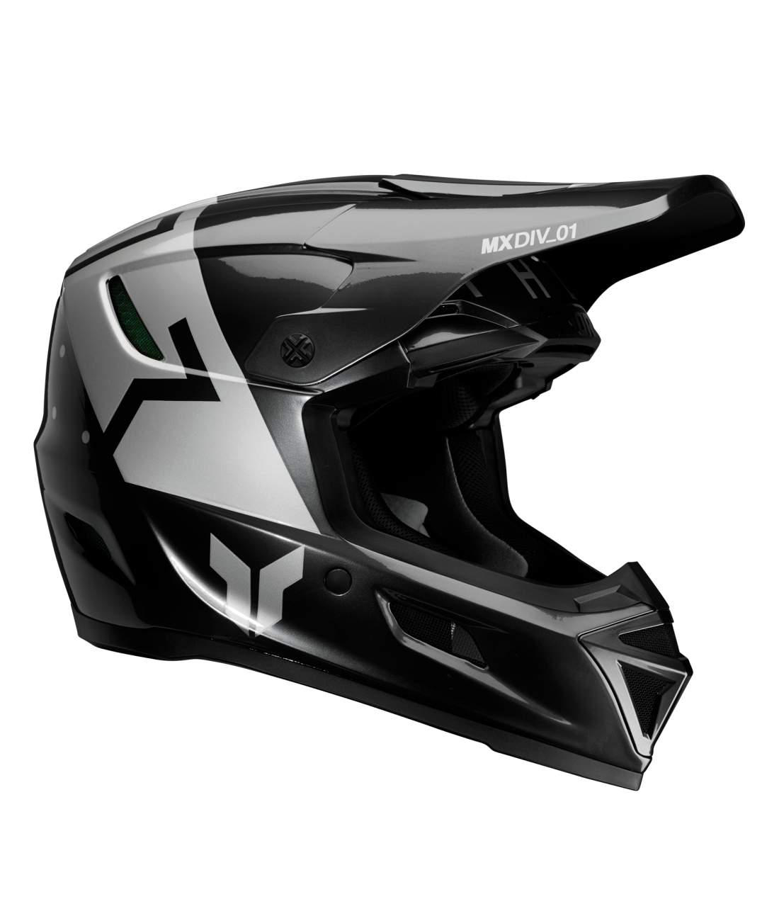 Thor 2026 Reflex Sport Rogue Gloss Charcoal/Silver Helmet