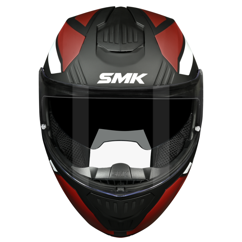 SMK Gullwing Sonic Matte Black/Red/White MA231 Helmet