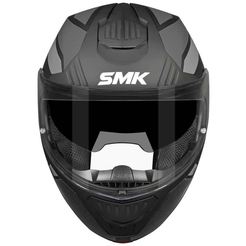 SMK Gullwing Sonic Matte Black/Grey MA266 Helmet
