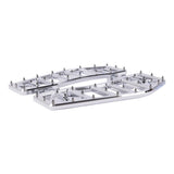 Thrashin Supply TS-TSC-2219-3 Aggressor Rider Floorboards Chrome for Harley-Davidson Touring 82-16/FL Softail 86-17/Dyna Switchback 12-16