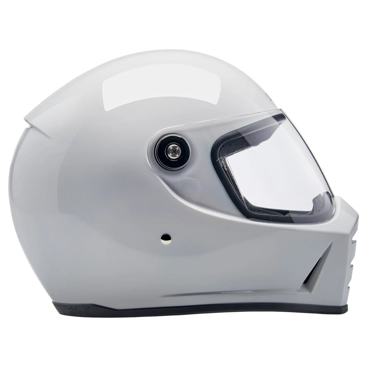 Biltwell Lane Splitter Gloss White Helmet