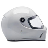 Biltwell Lane Splitter Gloss White Helmet