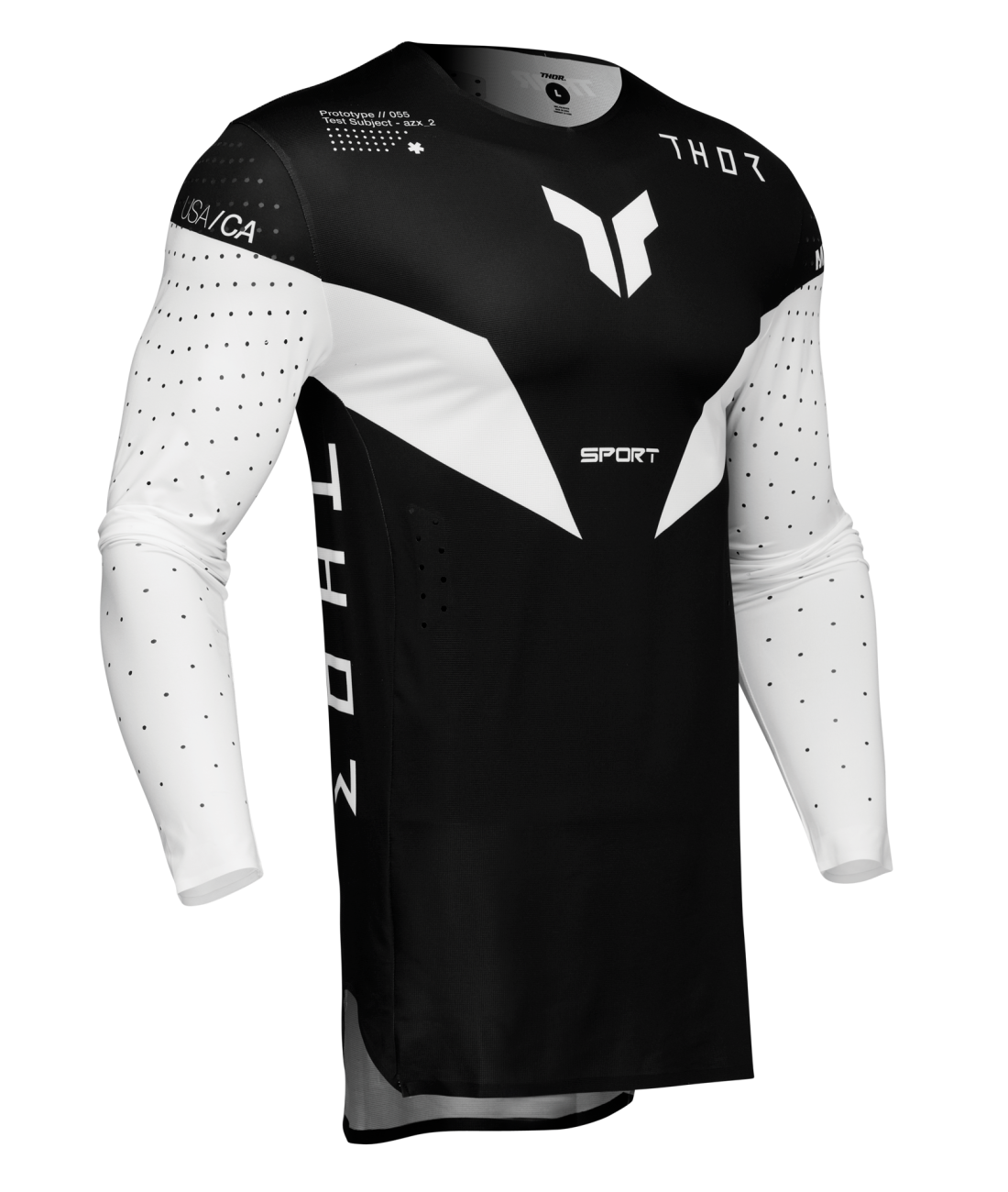 Thor 2025 Sportmode Strike Black Jersey