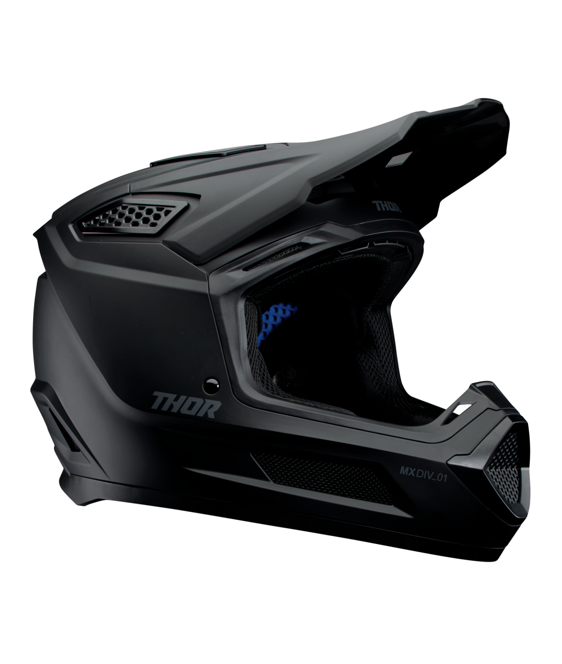 Thor 2026 Fleet Matte Blackout Helmet