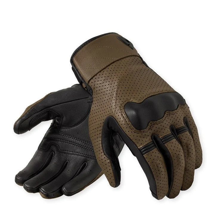 REV'IT! New Heights Brown/Black Gloves