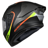 SMK Stellar Sport Flight Matte Black/Grey/Yellow MA264 Helmet