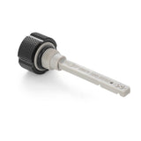 Figurati Designs FIG-FD01-MAGTDT-KN-BLK Magnetic Transmission Oil Dipstick Knurled Black for Harley-Davidson Softail 07-Up/Dyna 06-17/Touring 07-16