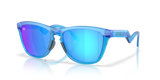 Oakley Frogskins Hybrid Sunglasses Fabio Quartararo Signature Series w/Matte Acid Blue Frame & Prizm Sapphire Lenses
