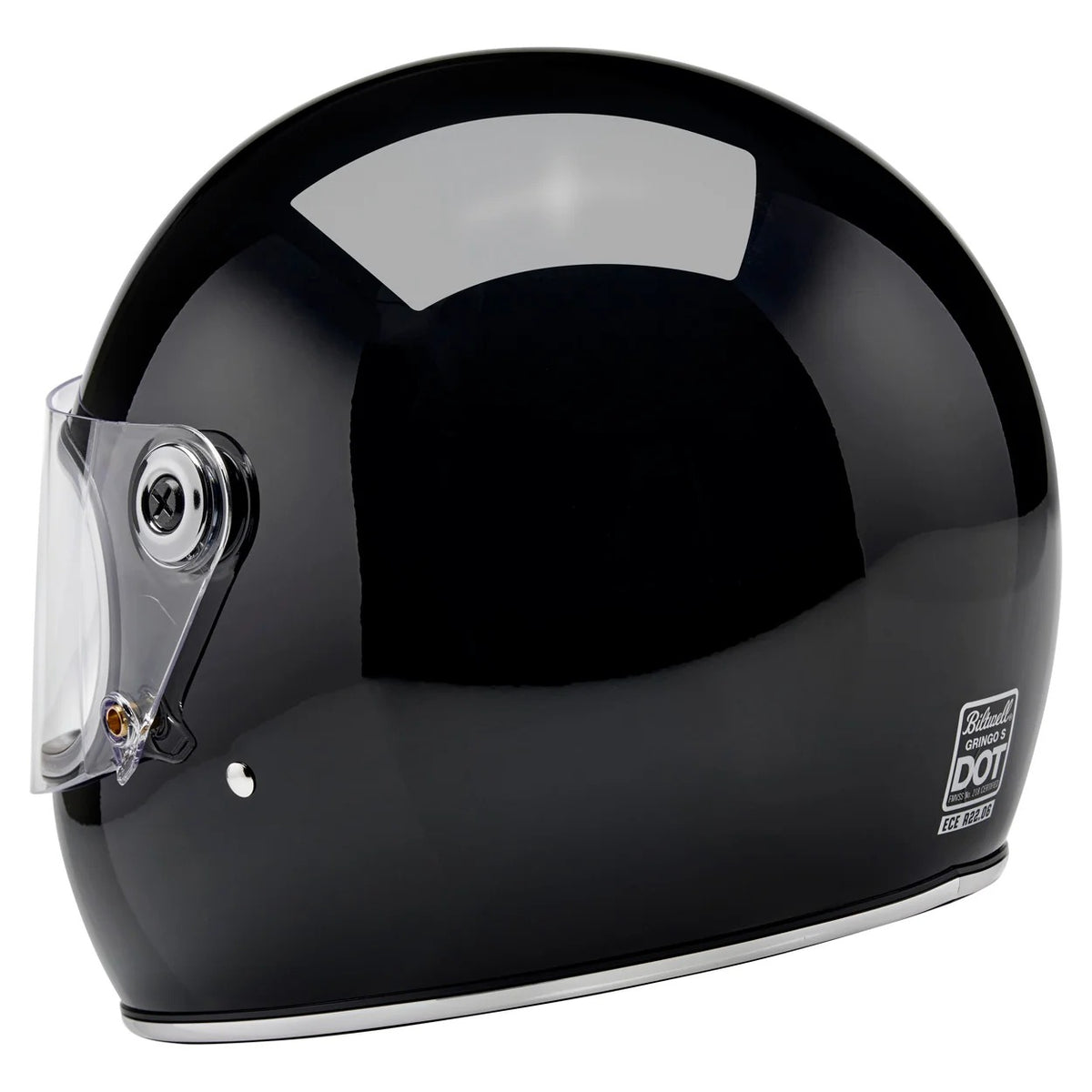 Biltwell Gringo S Gloss Black Helmet