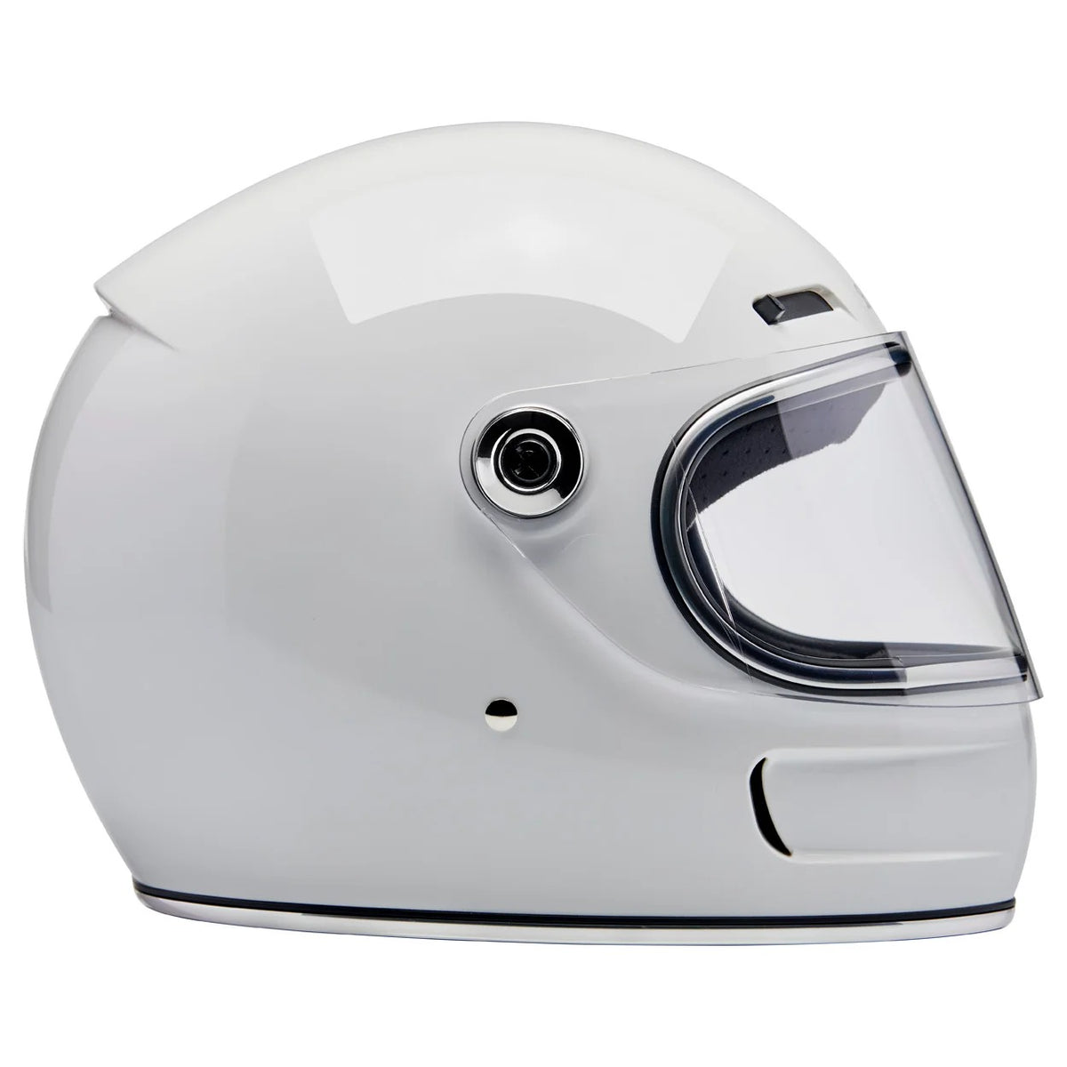 Biltwell Gringo SV Gloss White Helmet