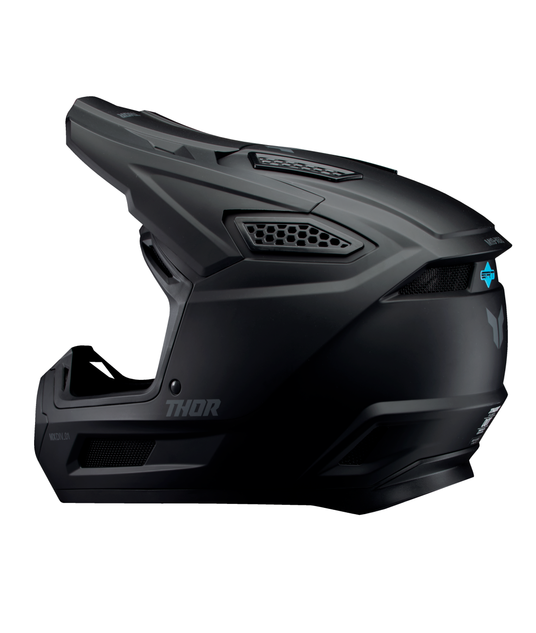 Thor 2026 Fleet Matte Blackout Helmet