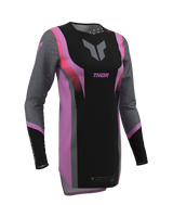 Thor 2026 Sportmode Velocity Black/Orchid Womens Jersey