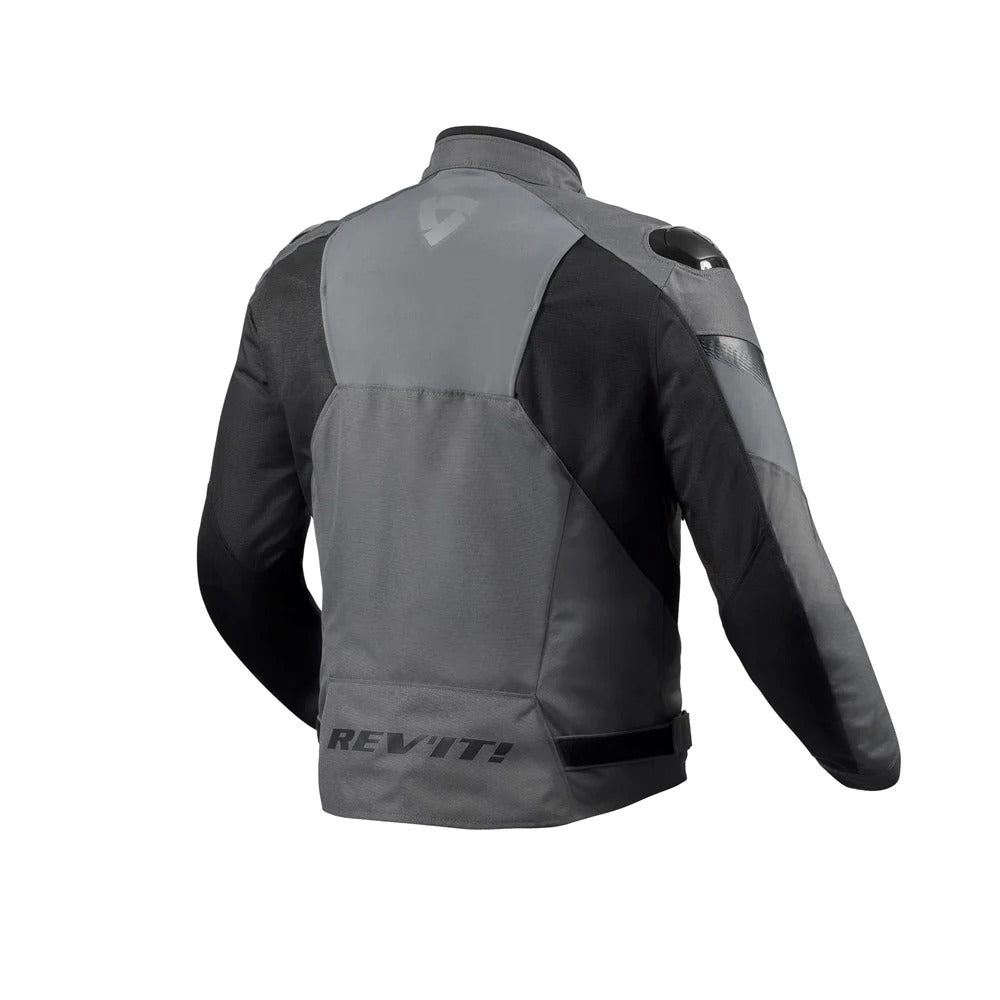 REV'IT! Control H2O Grey/Black Textile Jacket