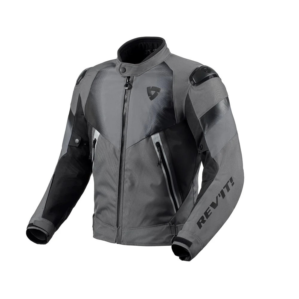 REV'IT! Control H2O Grey/Black Textile Jacket