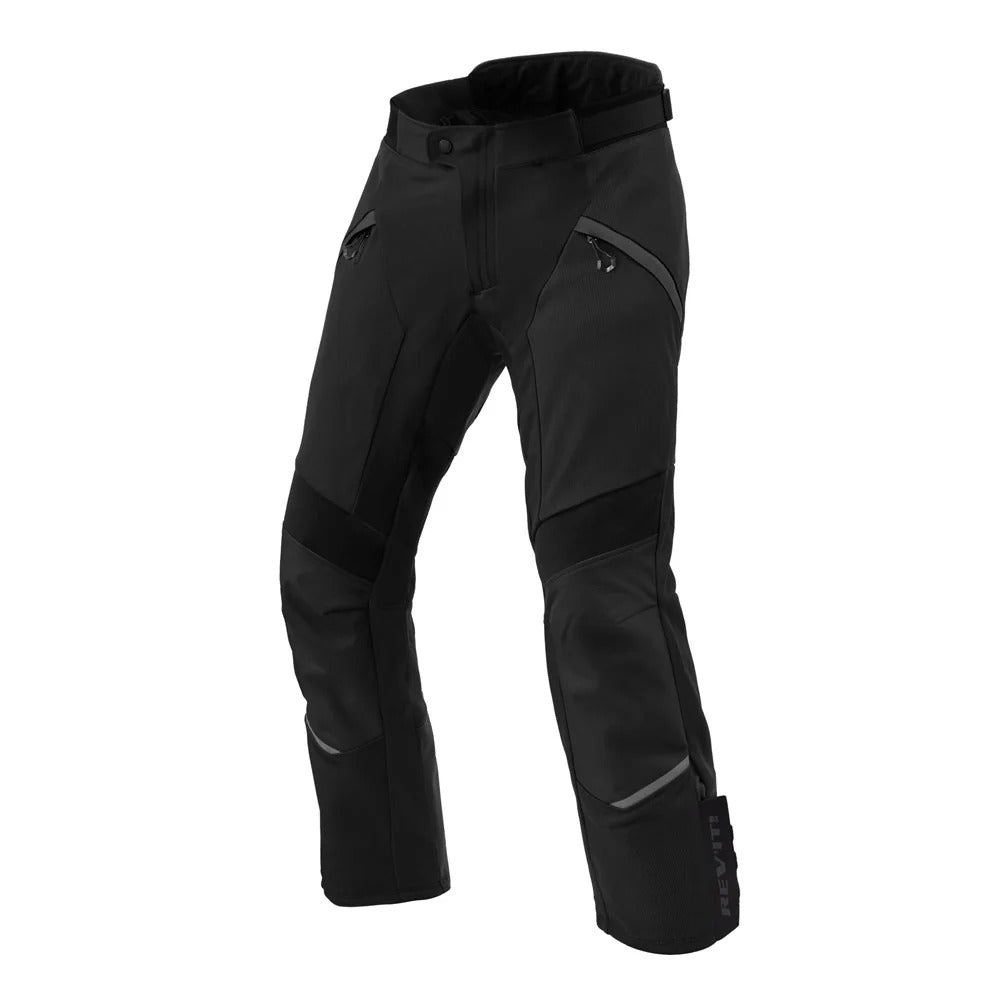 REV'IT! Airwave 4 Black Long Leg Textile Pants
