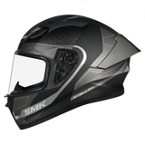 SMK Stellar Sport Flight Matte Black/Grey MA266 Helmet