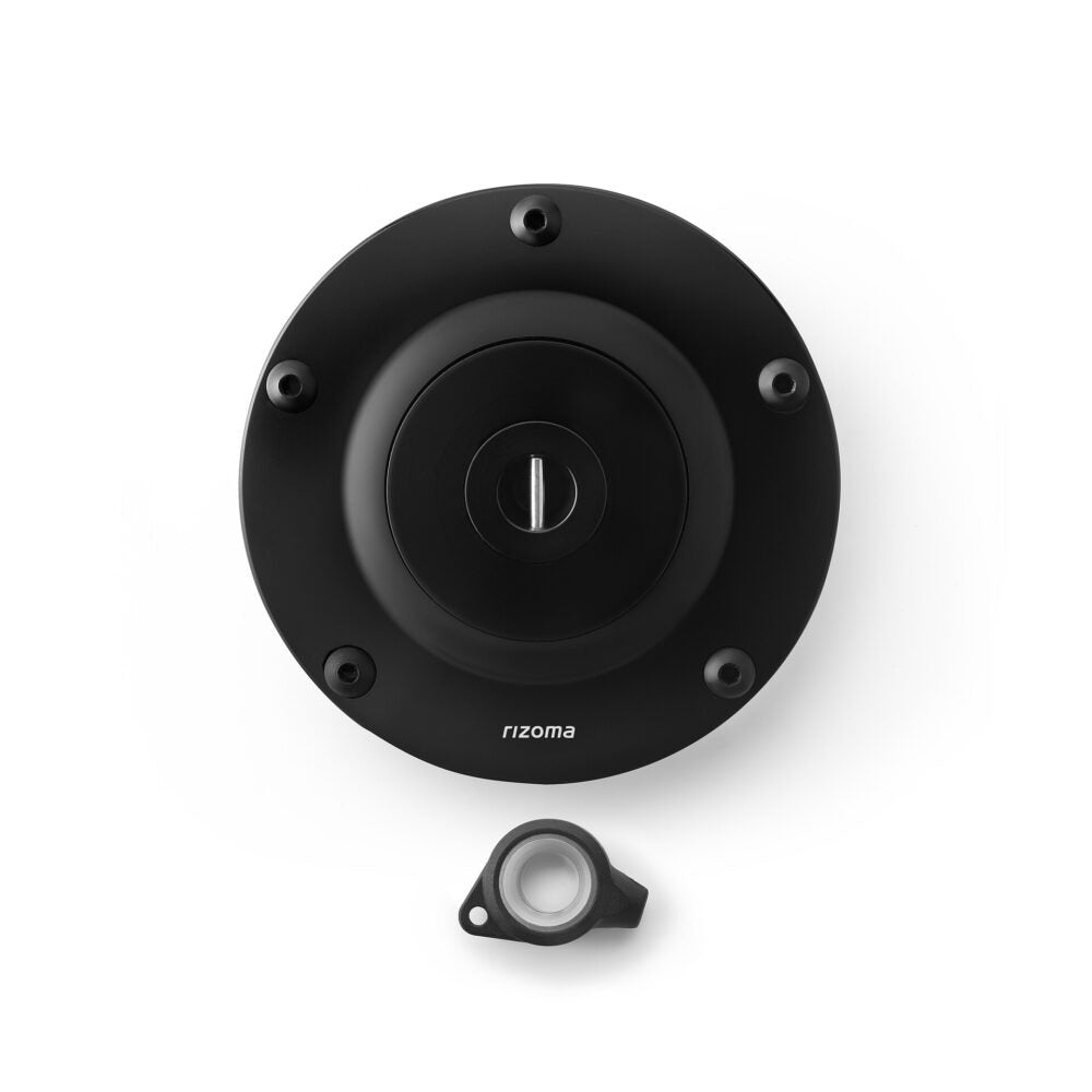 Rizoma Cafe Racer Gas Cap Black for Ducati Scrambler 800/Sixty2