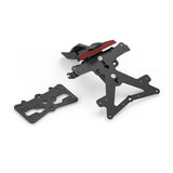 Rizoma Fox License Plate Support Kit Black for Yamaha YZF-R1 15-20