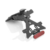 Rizoma Fox License Plate Support Kit Black for Honda Africa Twin 18-19