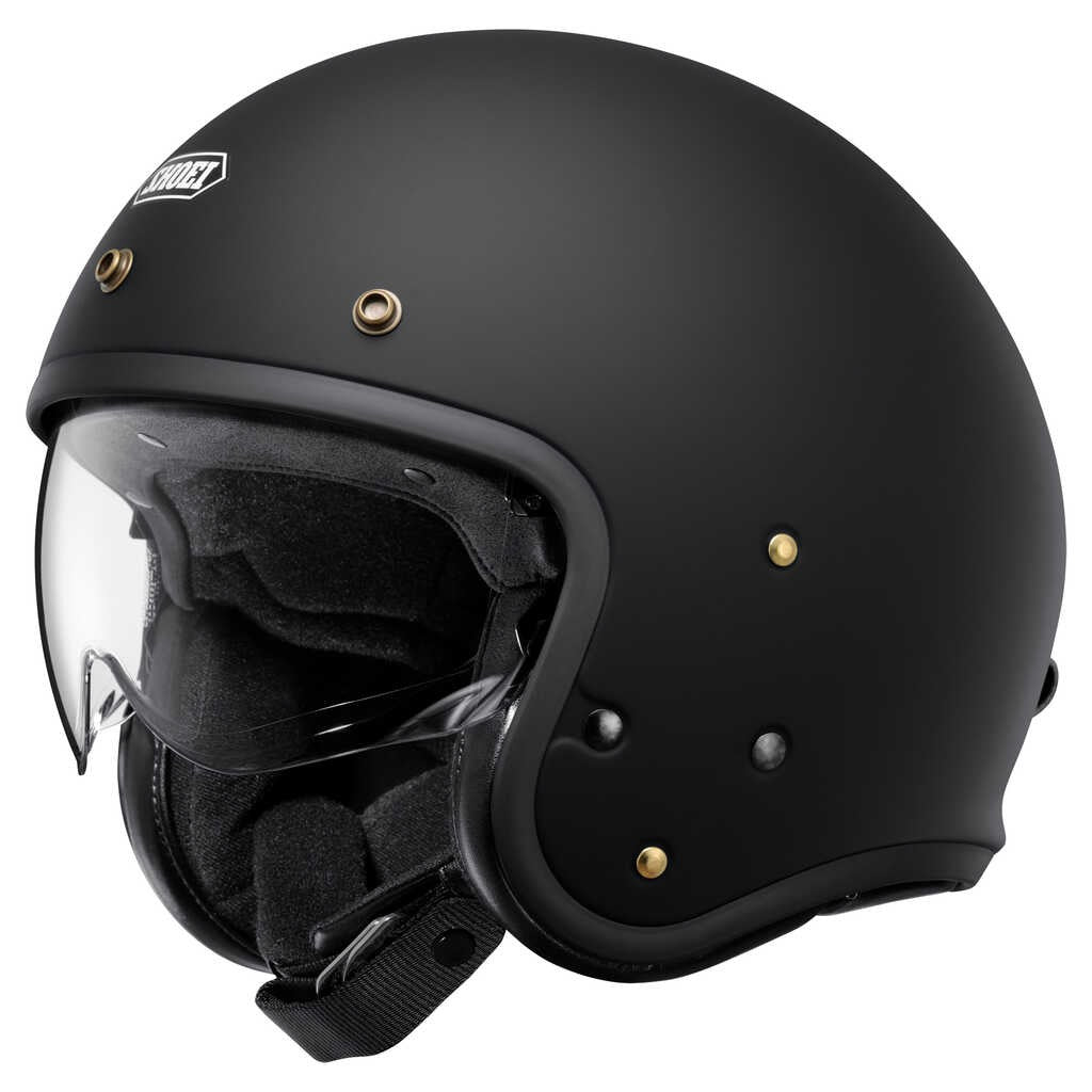 Shoei J.O2 Matte Black Helmet