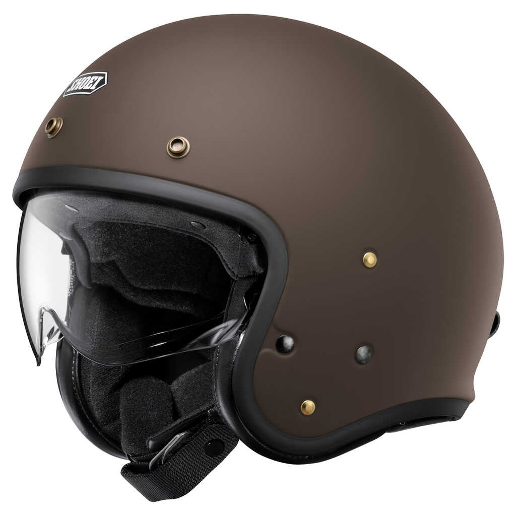 Shoei J.O2 Matte Brown Helmet